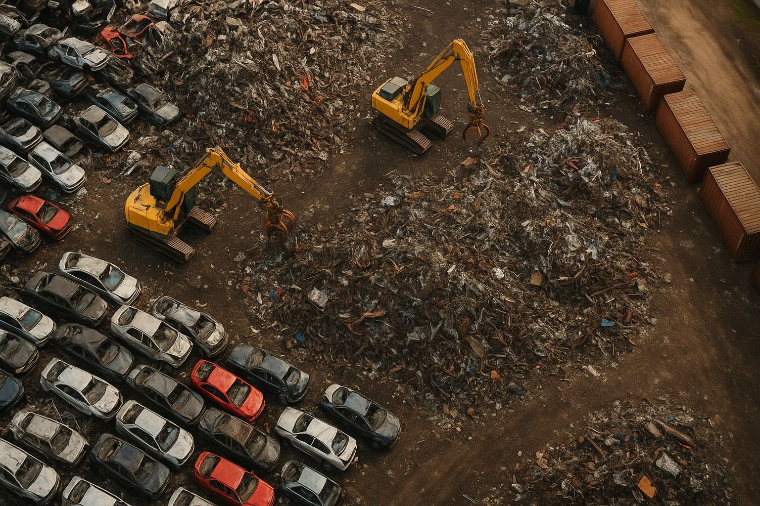 Recyclable metal and logistics operations